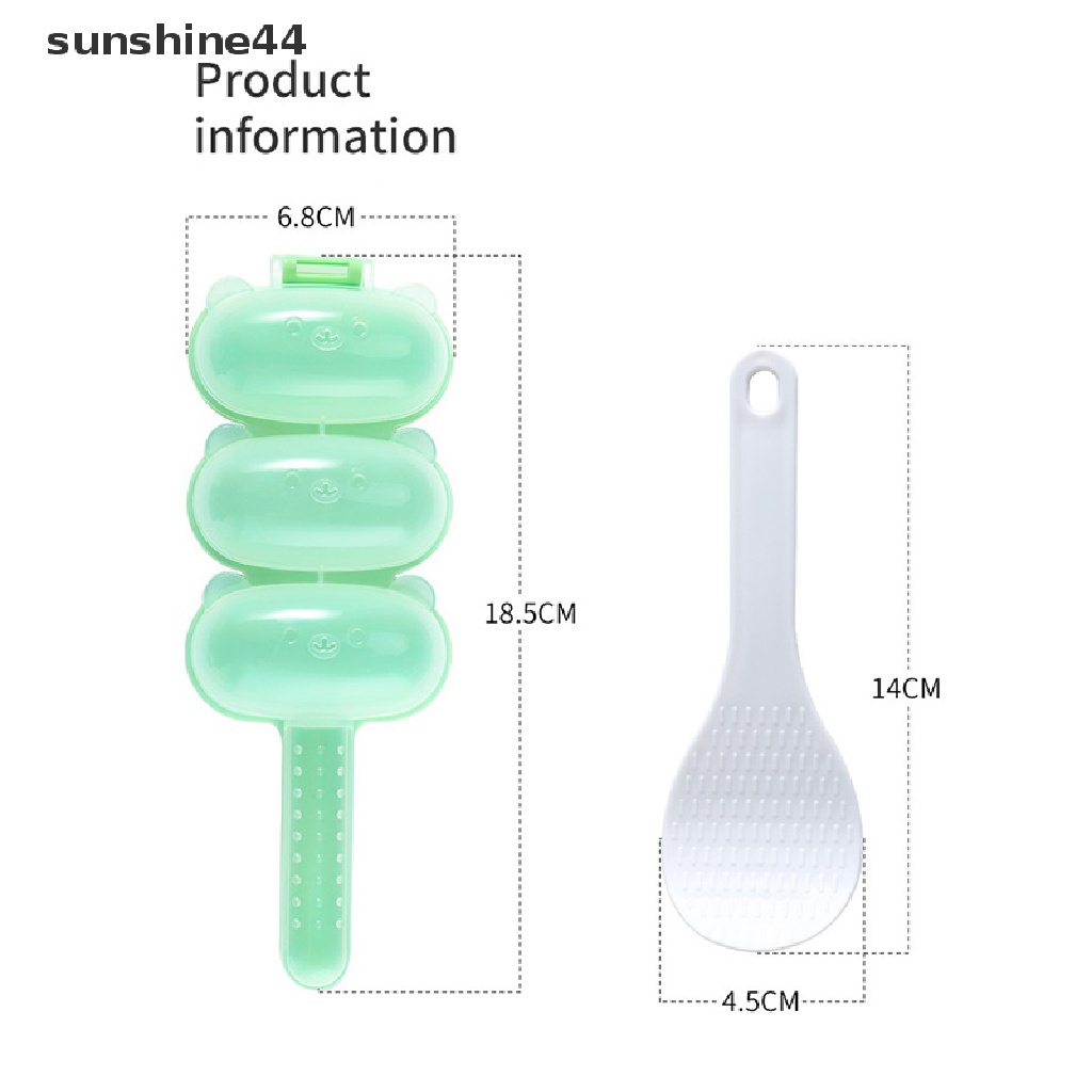 Sunshine Cetakan Nasi / Sushi / Bento DIY Untuk Anak