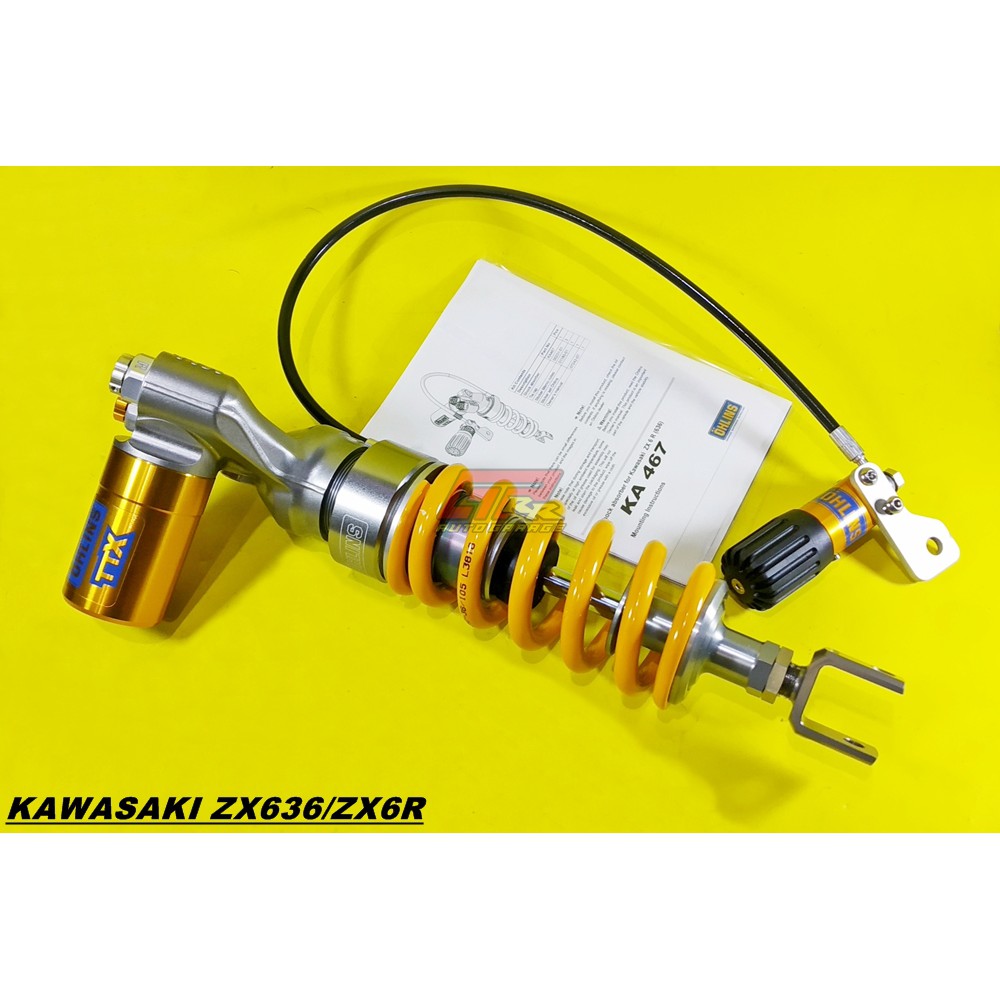 Shockbreaker Monoshock Shock Ohlins TTX Kawasaki ZX6R ZX636 New Old