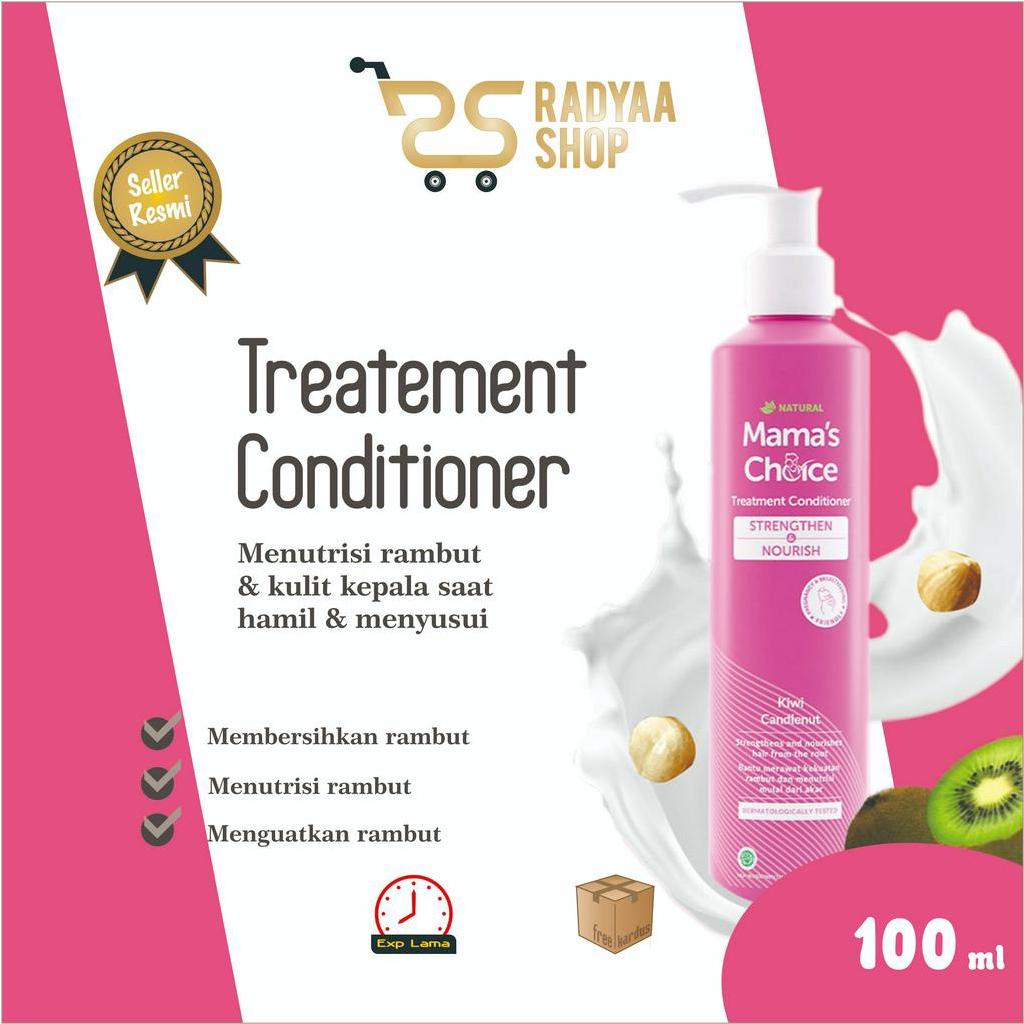 Kondisioner Anti Rontok Ibu Hamil | Mama's Choice Treatment Conditioner 150 ml (Aman untuk Ibu Hamil)