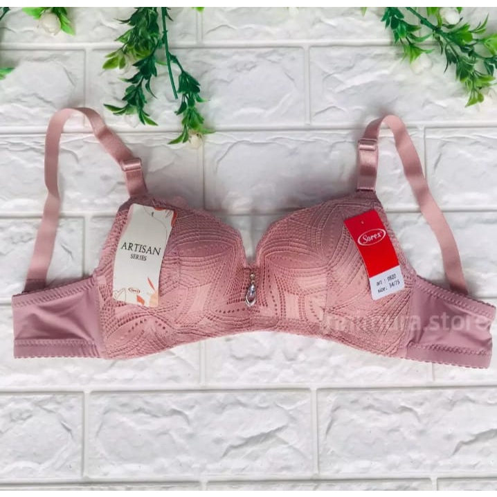 BH Sorex 9820 | Bra Busa Sedang Tanpa Kawat Kait 2 Setara Cup B dan C | BH Harian Casual | Innimura 
