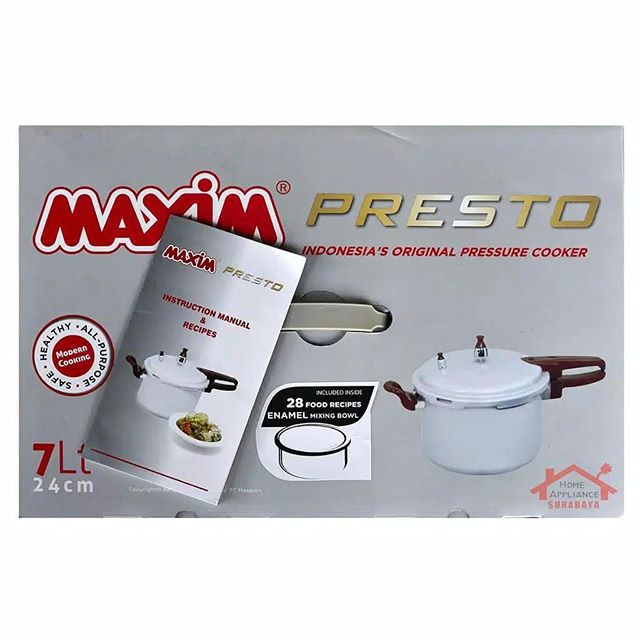 Maxim Panci Presto Cooker 7 Liter - 24 cm