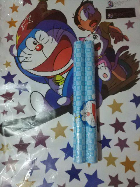 Wpsdorasquare Doraemon  Wallpaper Sticker  Walpaper Dinding