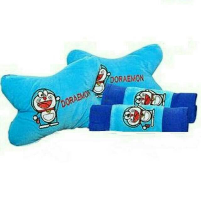 BANTAL MOBIL 2 IN 1 DORAEMON