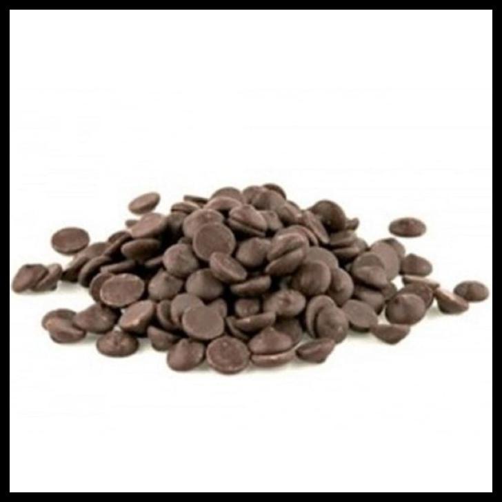 

TERBARUU!! Callebaut 811 Chocolate Button Couverture 54,5% Coklat Belgia 250gram TERLARIS