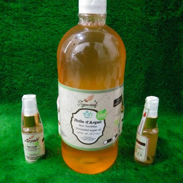 

Minyak Argan Maroko Organik - Tigontaf Organic Moroccan Argan Oil 100% Asli 1000ml