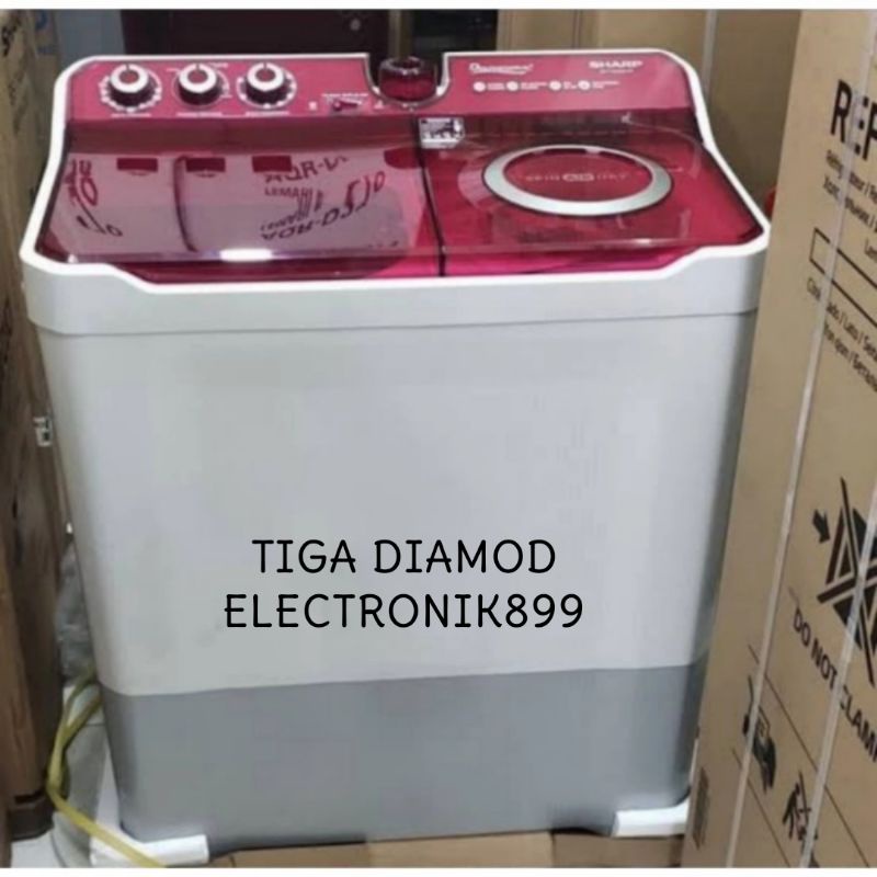 MESIN CUCI SHARP 12KG EST1290 2TABUNG