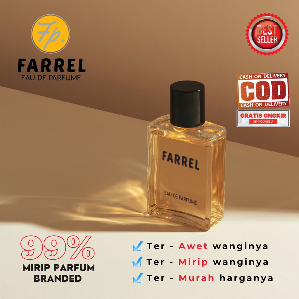 FARREL PARFUM INSPIRED BY BVLGARI POUR FEMME FOR WOMEN EDP 35ML, PARFUM WANITA BESTSELLER