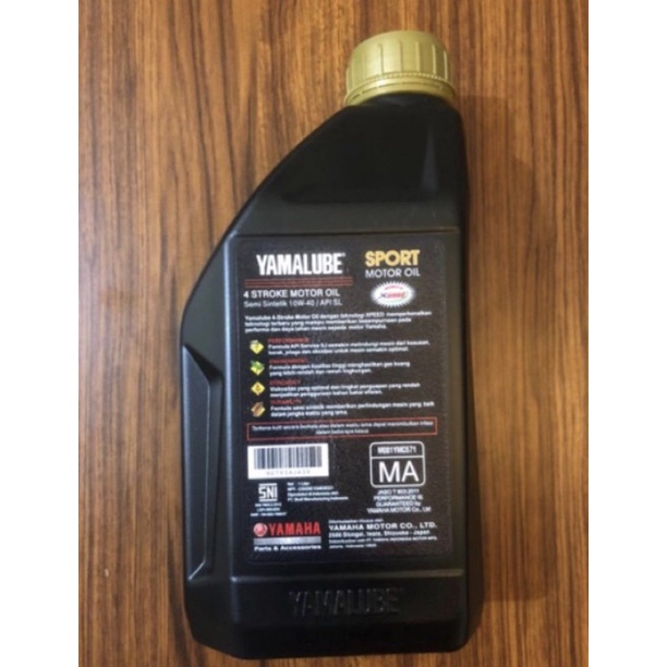 OLI YAMALUBE SPORT OIL 1L SL 10W-40 JASO MA