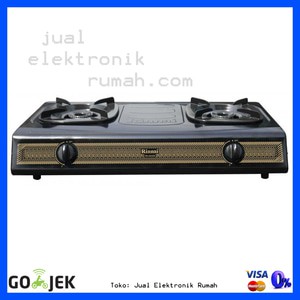 Kompor Gas 2 Tungku Rinnai RI-522S / RI522S Kualitas Terbaik