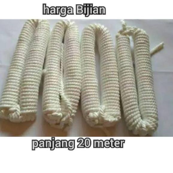 

[KODE SV8NL] Tali marlon 20 meter - tali tambang - tali pramuka - tali serat - tali nilon nylon - benang nylon