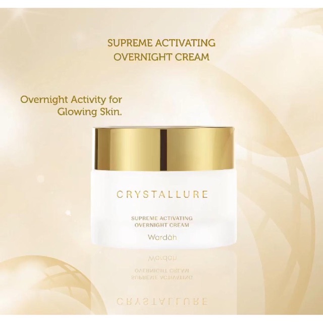 Wardah Crystallure Supreme Overnight Cream