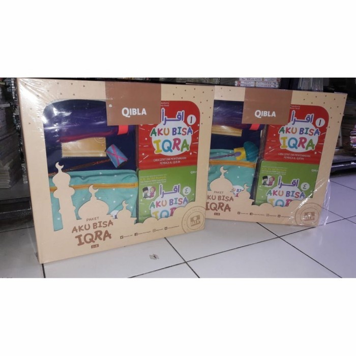 Paket aku bisa IQRA 1-6