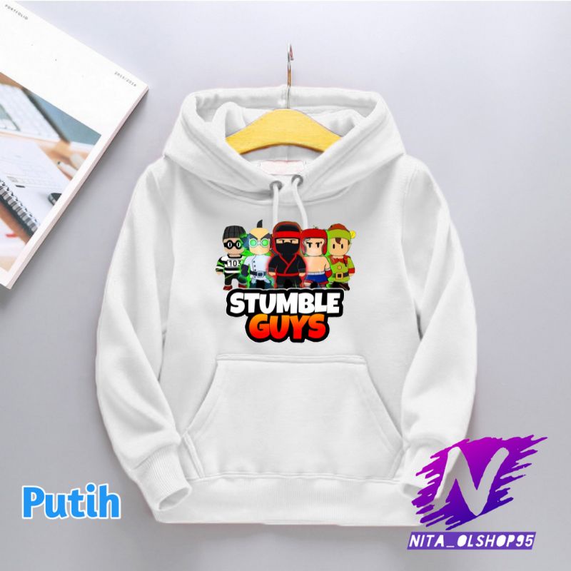 hoodie anak stumble guys karakter terbaru