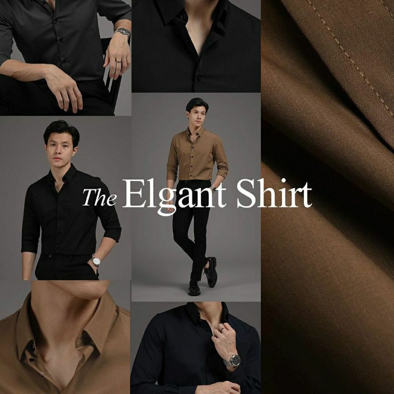 Elgant Basic Shirt LONG SLEEVE by HEYMALE ID