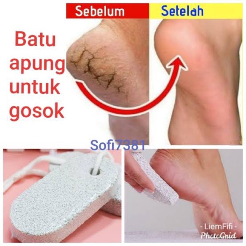 Alat Asah gosok kaki callus / foot file batu apung sikat pedicure gosok kaki batu sikat manicure