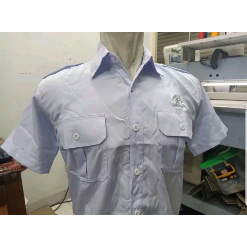 KEMEJA PUTIH PDH 3 KEMENKUMHAM TANGAN PENDEK