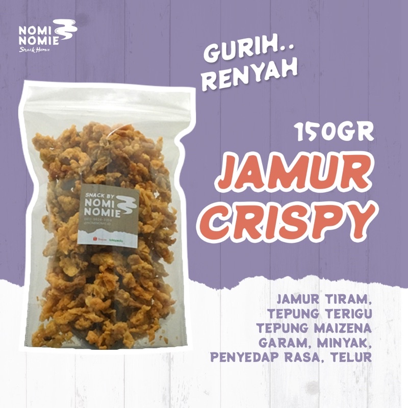 

JAMUR CRISPY | TIRAM | RENYAH GURIH | CEMILAN TRADISIONAL | JAJANAN