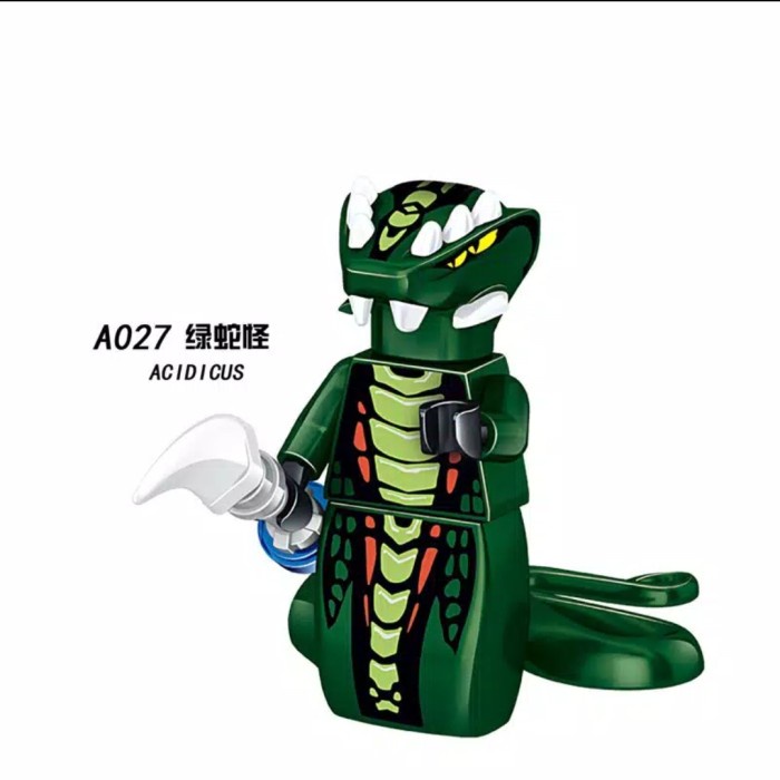 Produk Unggulan Lego Minifigure Ninja Go Acidius Snake Ninjago Snake Ular Limited