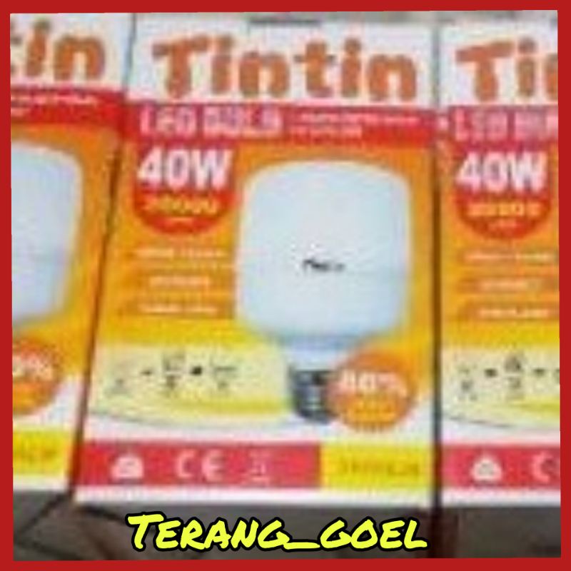 Tintin Lampu Led kapsul Murah 40 watt / Lampu Led Tintin 40 watt