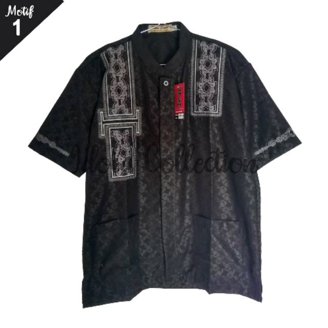 Baju Koko Kain Motif