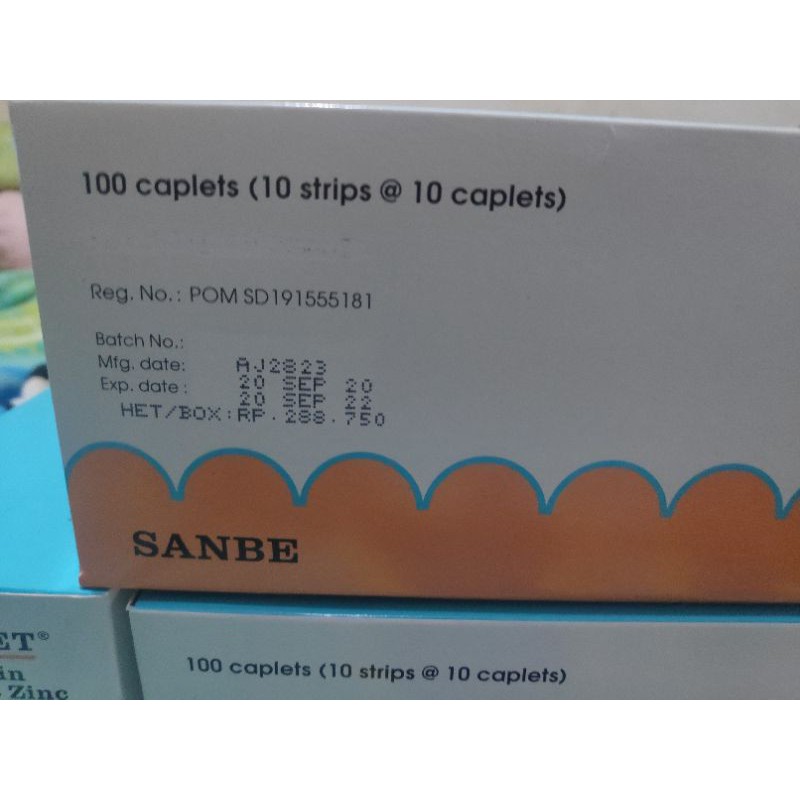 Becom Zet Multivitamin Untuk Daya Tahan Tubuh Per Strip