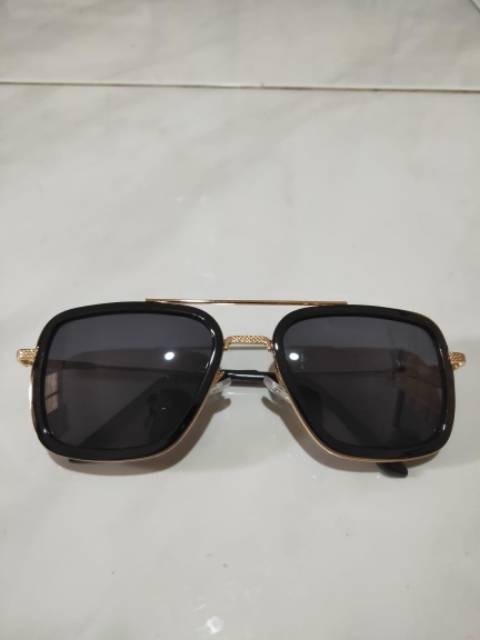 Kacamata Edith Tony stark iron man Anti Radiasi