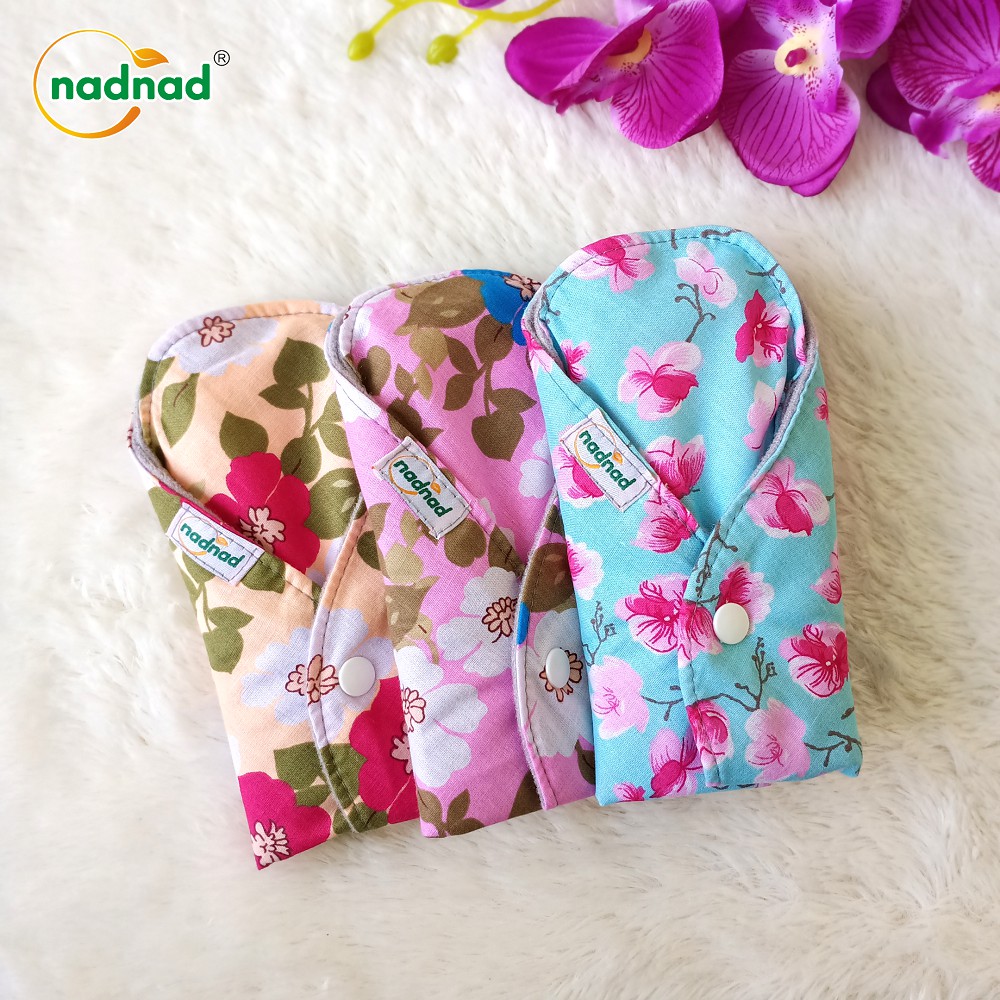 [PROMO] Pembalut Kain Cuci Pakai Ulang Waterproof Anti Bocor Wanita | Menspad Katun Lembut by NADNAD Bergaransi / Night / Day / Panty / Mix