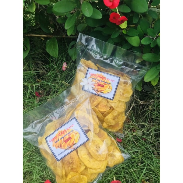 

KERIPIK PISANG MANIS GURIH RENYAH TANPA BAHAN PENGAWET MURAH BERAT 150g