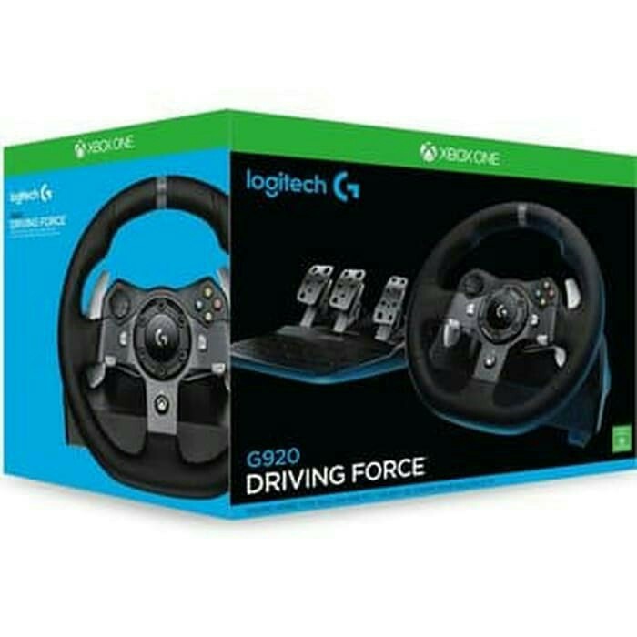 LOGITECH G920 DRIVING FORCE RACING WHEEL + Drving Force Shifter