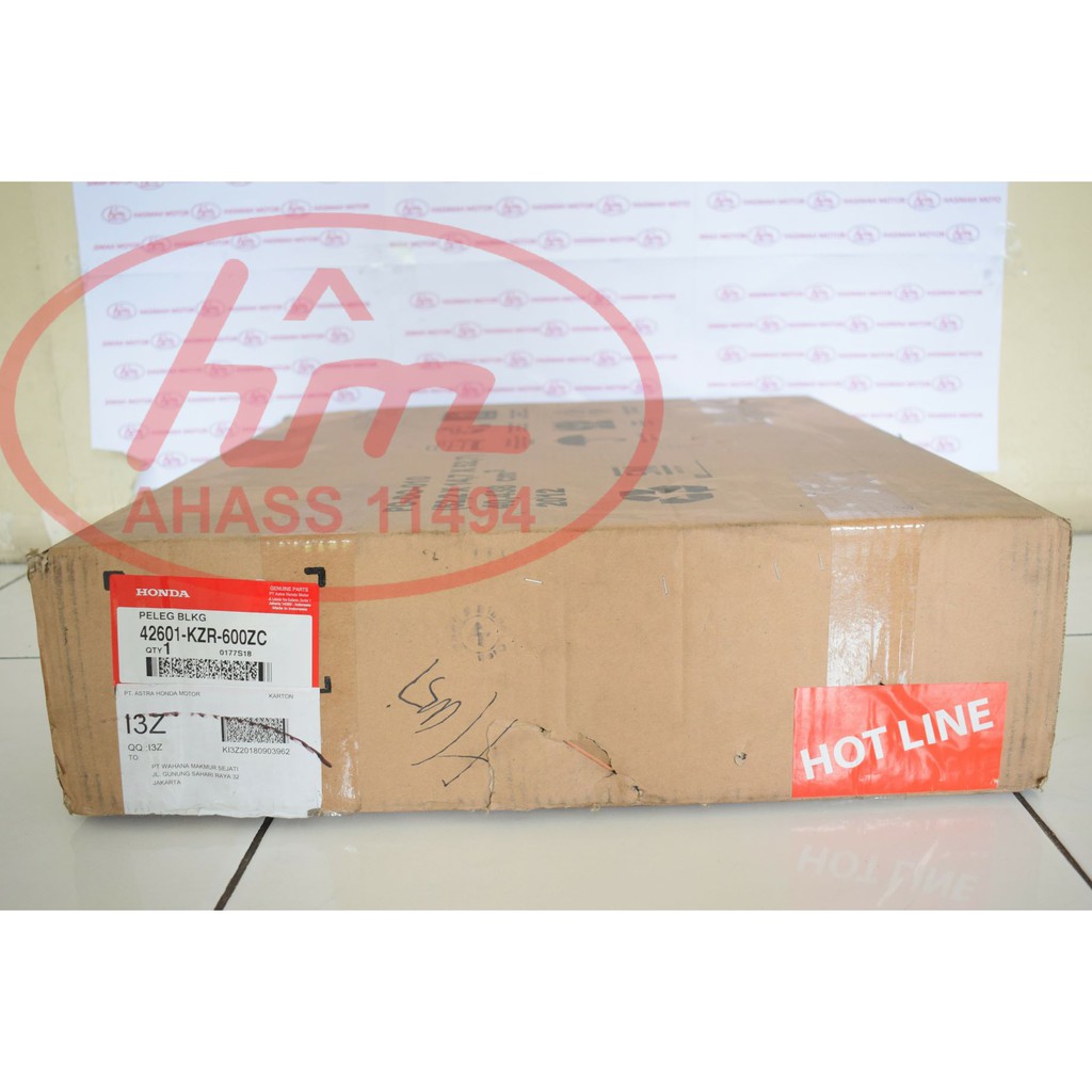 VELG RACING BELAKANG HONDA VARIO 125 FI - KODE PART: 42601KZR600ZC