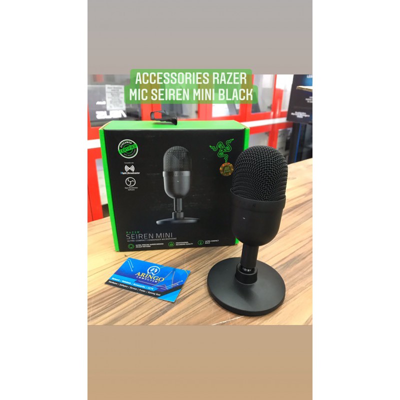 Accessories RAZER Mic Seiren Mini Black