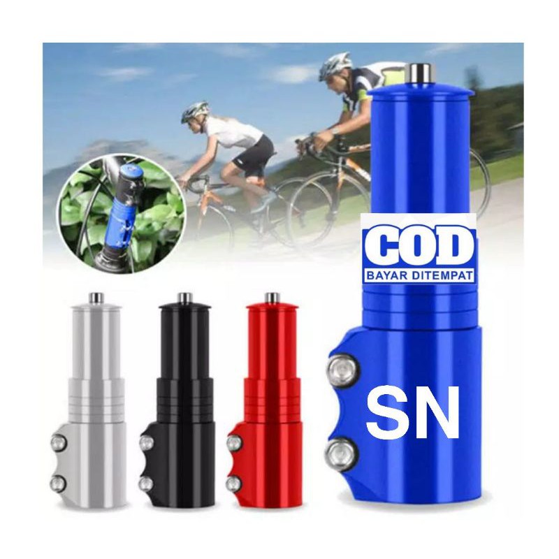 Roadbike MTB Fork Stem Extender Bike Peninggi Stem sepeda