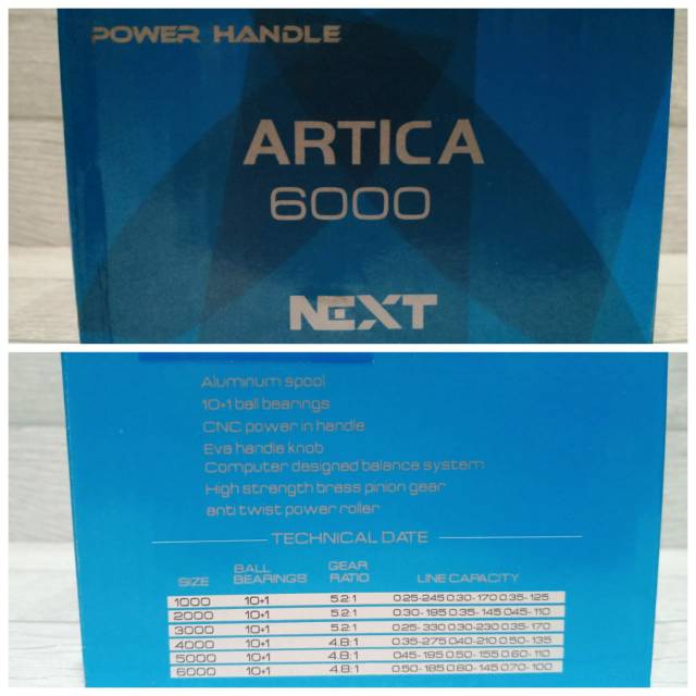 RELL PANCING NEXT ARTICA 6000... POWER HENDEL