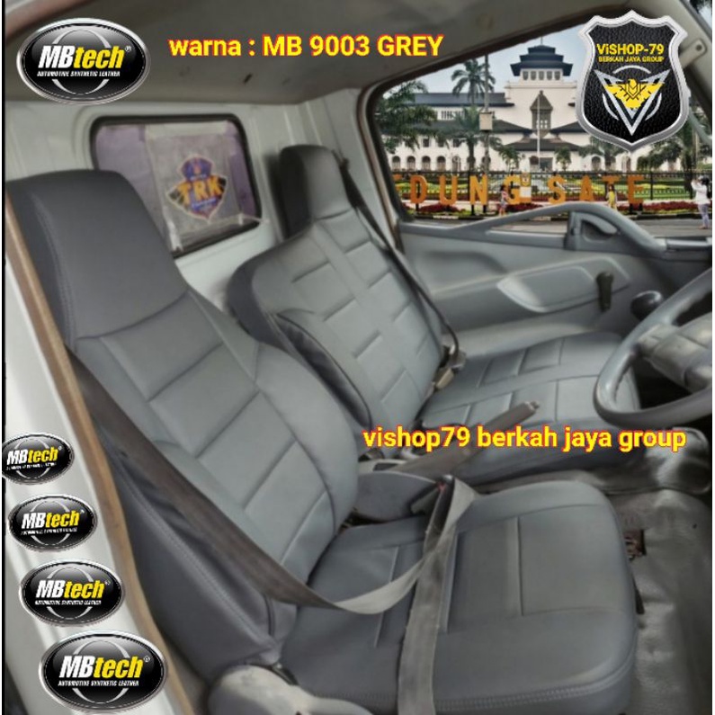 (MAHAL) Sarung jok mobil truk kulit jok Mitsubishi canter,Hino Dutro,Toyota Dyna,Isuzu elf,Toyota Dy