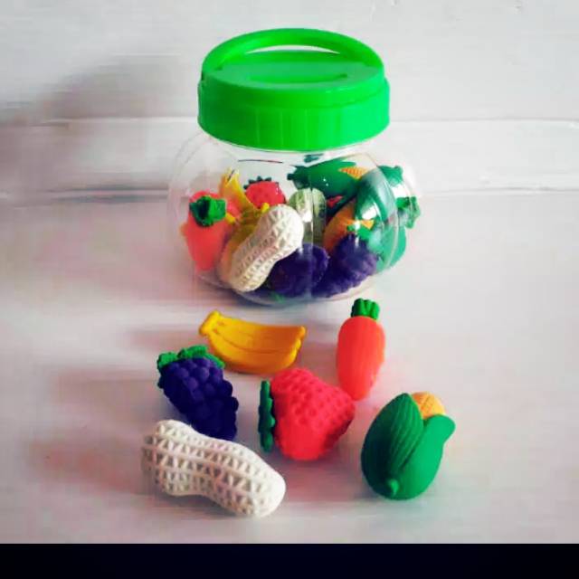 

Fruit and Vegebles Erasers
