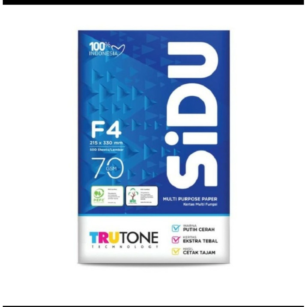 

kertas hvs folio 70 sidu per rim