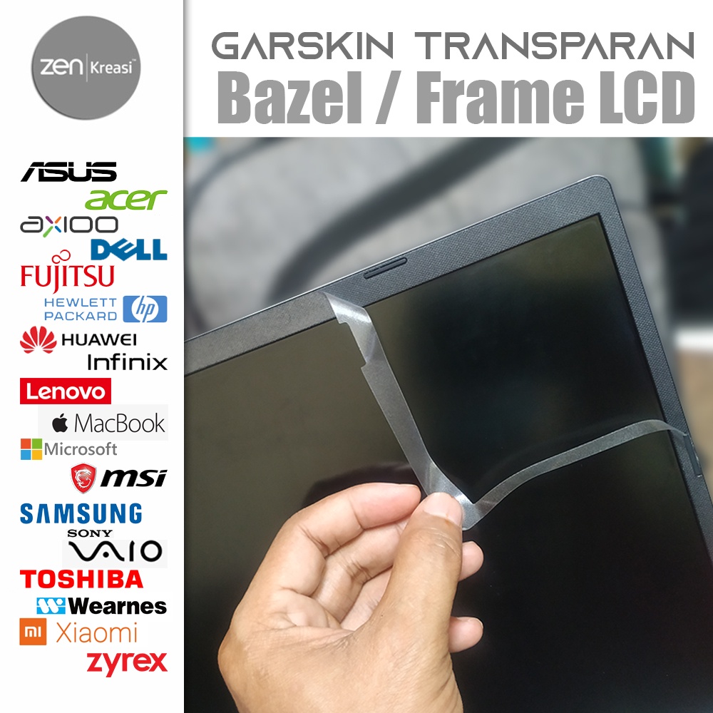 Garskin Laptop Transparan