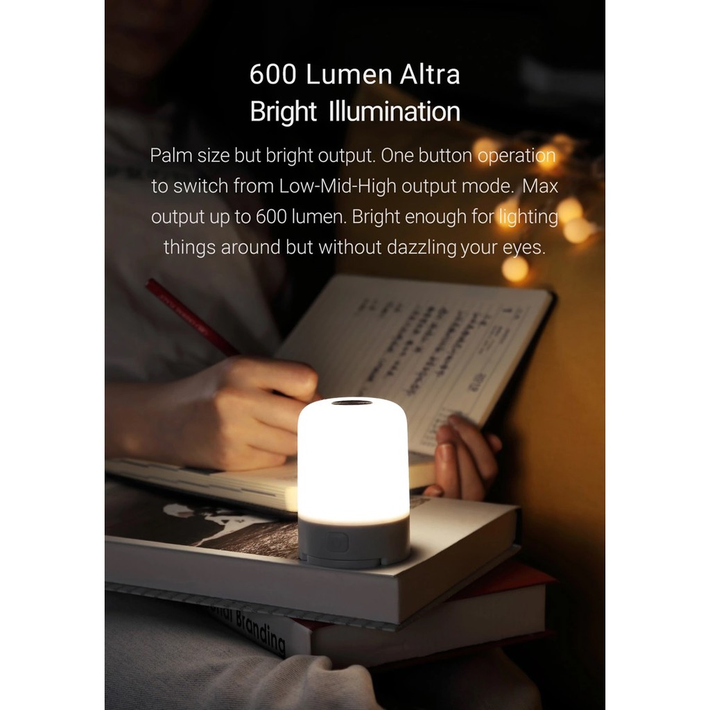 XIAOMI NEXTOOL ZBY20001 - Multifunction Outdoor Light - 600 Lumens - Lampu Outdoor Emergency 600LM