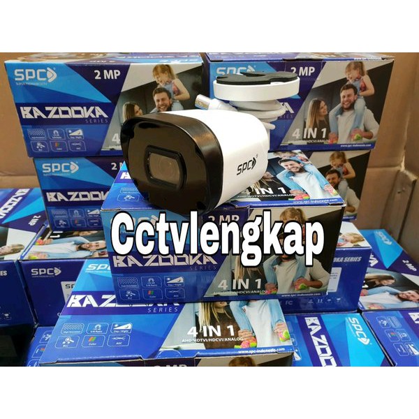 Paket cctv 8ch 2mp spc full hd new series spc uvr komplit