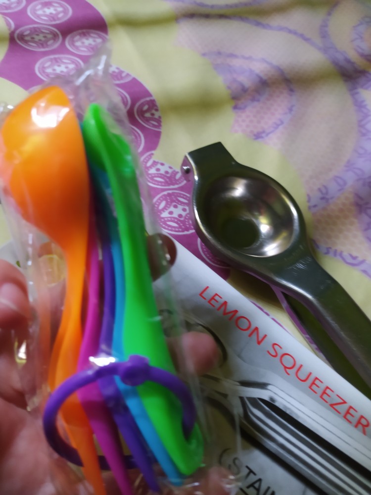 Sendok Takar Ukur Timbangan Kue Bumbu Bubuk Susu 1 Set 5 Pcs