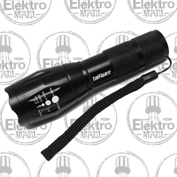 TAFFWARE - Senter LED E17 ORIGINAL-Senter LED Cree XM-L2 2000 Lumens
