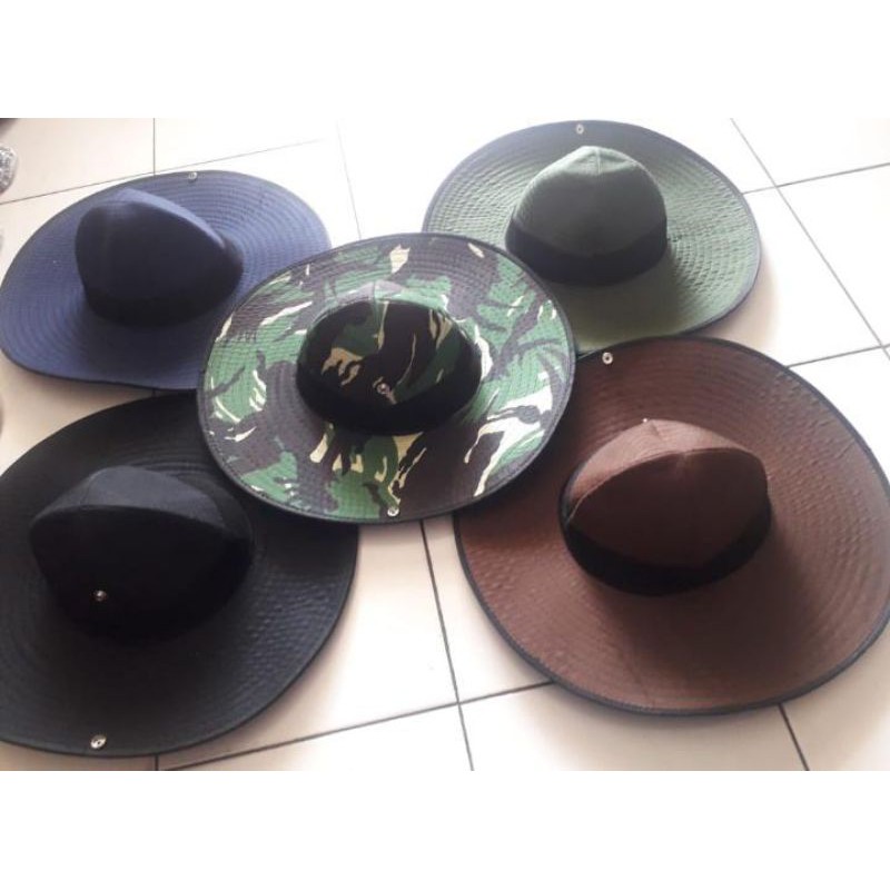 topi petani / topi rimba mexico lebar