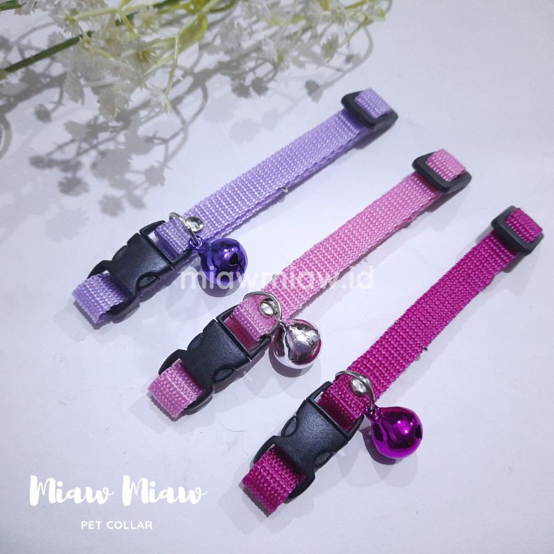 Kalung Kucing Lonceng 14mm by Miaw Miaw