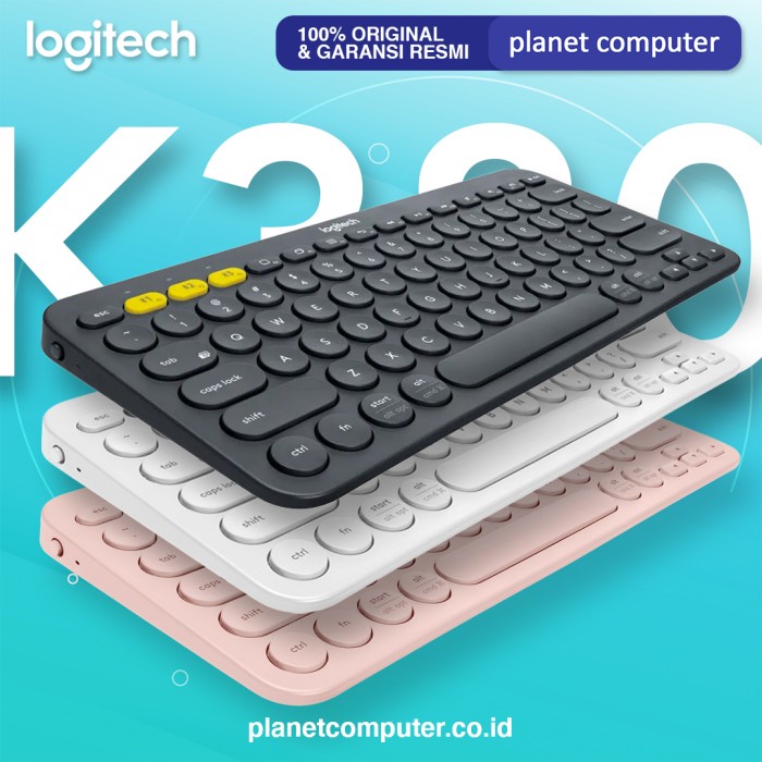 Logitech K380 Bluetooth Wireless Keyboard Multi Device Garansi Resmi