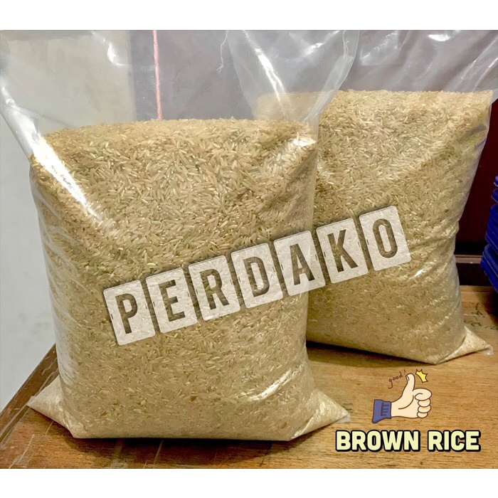 

978qW Beras Coklat 5Kg/ Brown Rice Original/ Renyah Type 64 W5Q0112