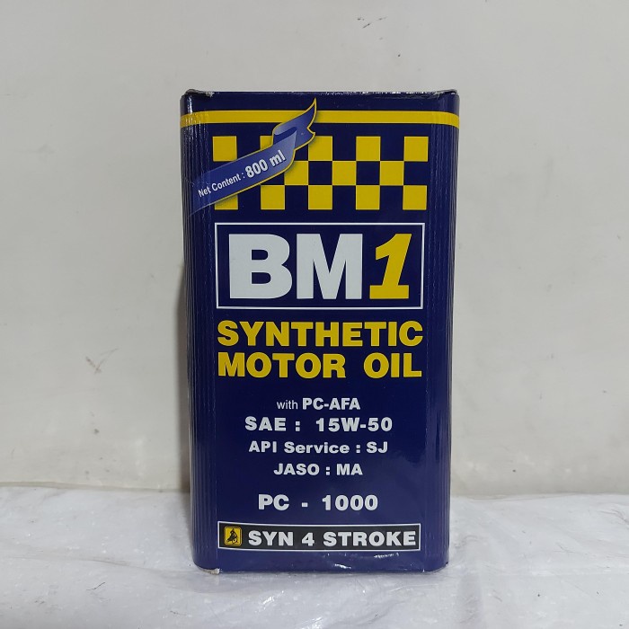 OLI BM1 15W50 4T 800ML JASO MA API SJ BUKAN MATIC