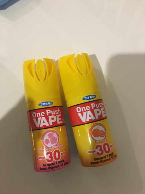 Vape Anti Nyamuk One Push Sakura Blossom 10ml