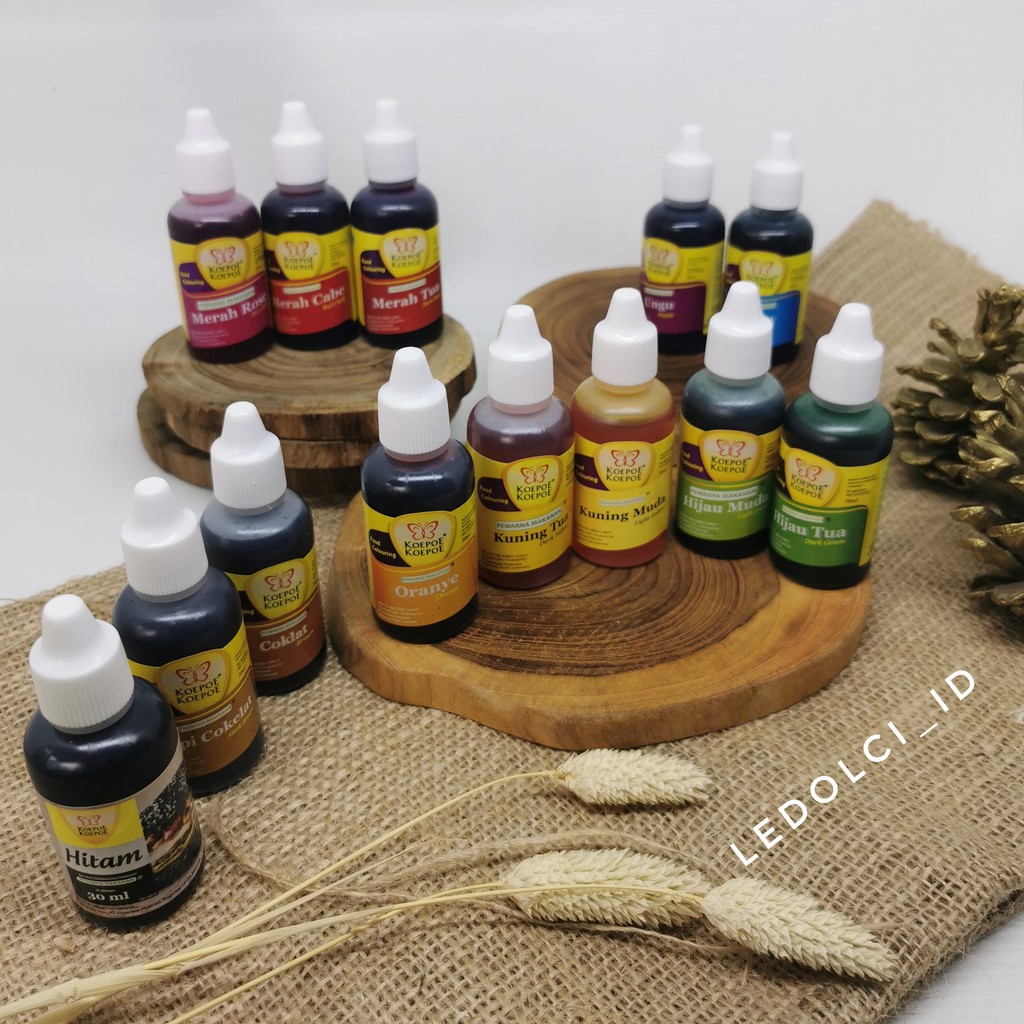 

KOEPOE KOEPOE PEWARNA MAKANAN WARNA LENGKAP 30 ML
