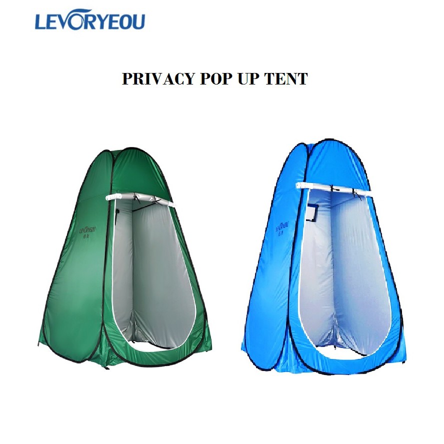 LEVORYEOU Privacy Pop Up Tent - Tenda Portabel Multifungsi