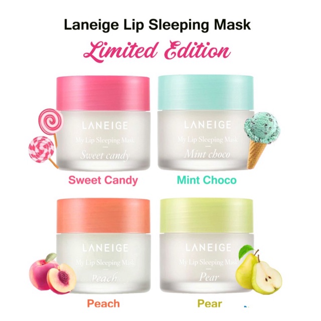  BPOM Laneige Lip Sleeping Mask Sweet Candy Limited 